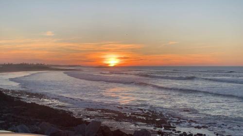 Sidi Rahal Blue Beach in 希迪拉哈尔