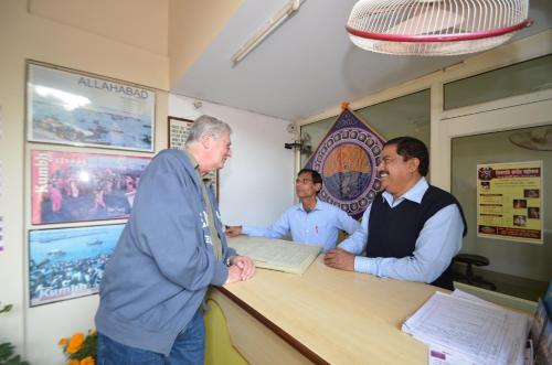 Előcsarnok, Hotel Temple On Ganges near Durga Templom