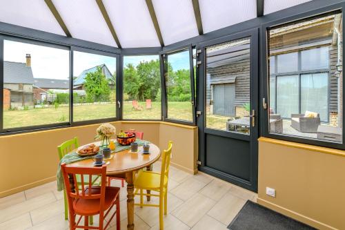 Iekārtas, La Richaumoise - Maison avec grand jardin in Puisieux-et-Clanlieu