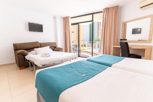 Family Room with Side Sea View (2 Adults + 2 Children)