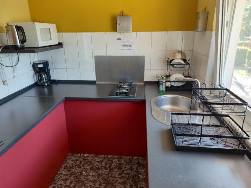 Kitchen, TinyHouse "Cupid" am See, an der Mecklenburger Seenplatte in Furstenberg-Havel