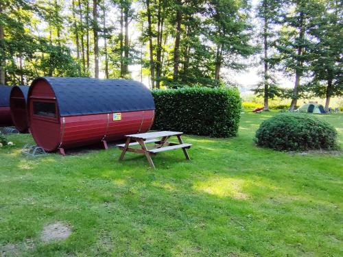 Exterior view, TinyHouse "Cupid" am See, an der Mecklenburger Seenplatte in Furstenberg-Havel