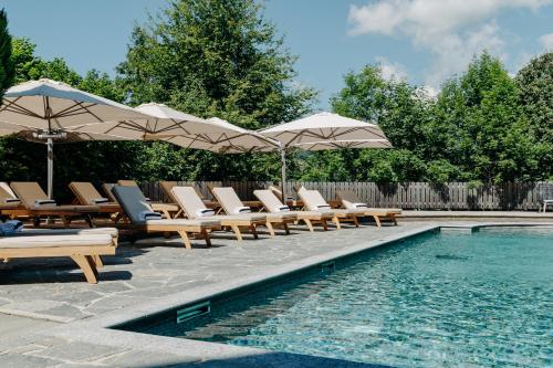 Location g�te, chambres d'hotes Les Chalets du Mont d'Arbois & Spa, Meg&egrave;ve dans le d�partement Haute Savoie 74
