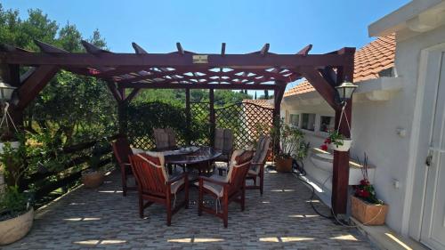 Erkély/terasz, Villa Maslina in Petraca