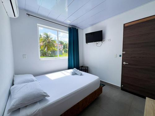 1 double bed