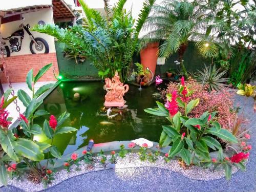 tuin, Portal Suítes Casa do Lago (Portal Suites Casa do Lago) in Portal das Artes