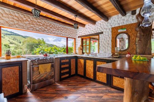 ห้องครัว, Nono Villa Doris in เอลกอนดาโด
