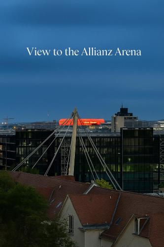 Great View to Allianz Arena & Free Garage Parking, München (Foto 4)
