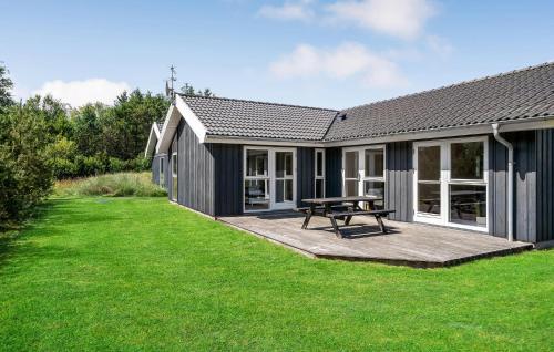 Exterior view, Beach Front Home In Jerup With Sauna in Jerup