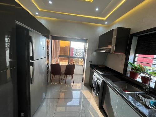 厨房, Bright & Luxe Comfort in Mehdia in 梅迪亚