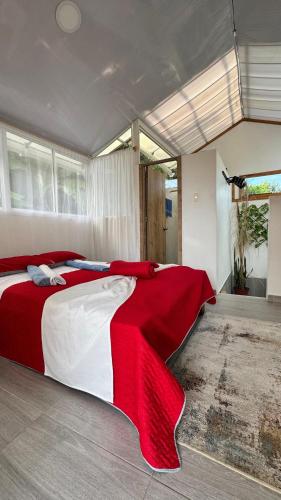 1 double bed