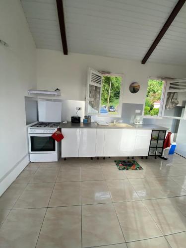 Cocina, Appartement confortable à Rivière Pilote 42 m² avec vue (Appartement confortable a Riviere Pilote 42 m² avec vue) in Riviere-Pilote