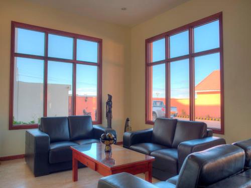 Lobby, Raphael's Hotel in Pemba