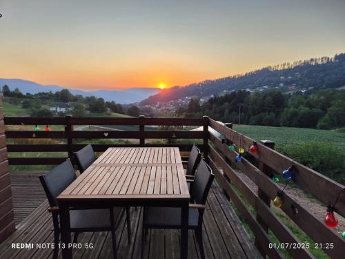 Erkély/terasz, La cabane de Célestin (La cabane de Celestin) in Basse Sur Le Rupt