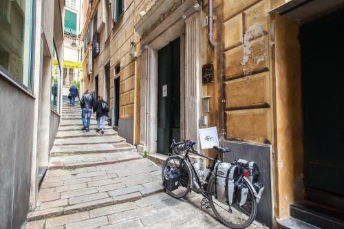 Bejárat, OStellin Genova Hostel in Genova