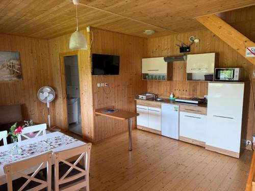 virtuve, Apartamenty na klifie in Poddabie