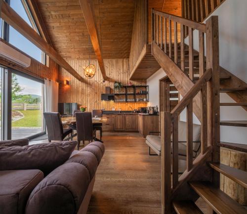 köök, REST ZONE - mountain holiday chalets in Milkow