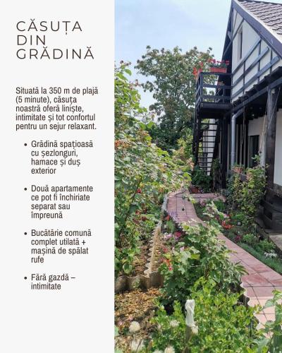 . Căsuța din grădină