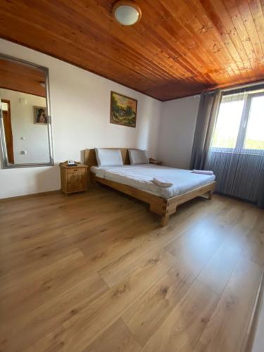 1 queen bed, 1 sofa bed