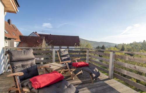 Balkons/terase, Naturverliebt am Diemelsee - Bergblick in Diemelsee