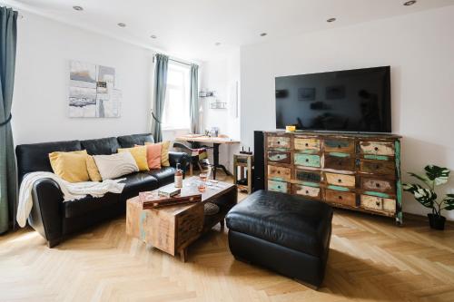 Prague Days - Maisonette retreat with Terrace, AC and TV Tower View, Praha (fotografie 5)