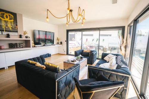 Létesítmények, Maison climatisée patio et piscine Calme & confort (Maison climatisee patio et piscine Calme & confort) in Villedaigne