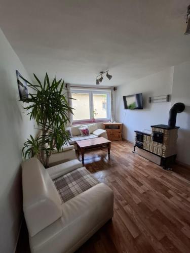 صالة مشتركة/ منطقة التلفزيون, Chalupa u Strakov in Lucky