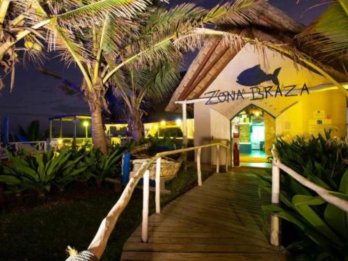 Viesnīcas āriene, Zona Braza Beach Lodge in Xai-Xai