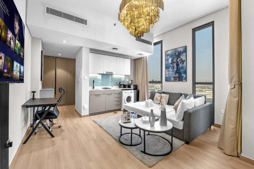 Peaceful Studio Midtown 20 mins to Expo City by Vibel, Dubai (photo 4)