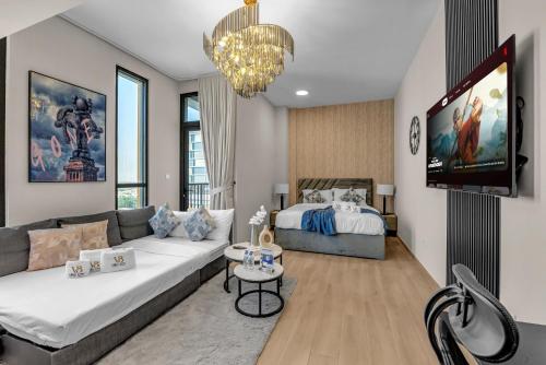 Peaceful Studio Midtown 20 mins to Expo City by Vibel, Dubai (photo 7)