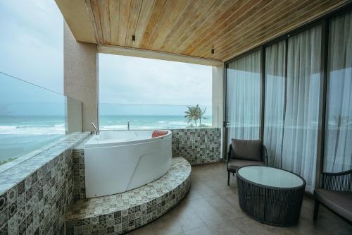 景色, Hotel Ferola in マータラ