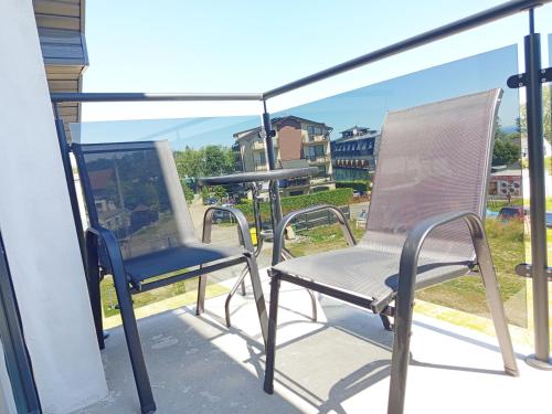 balkon/terras, Willa Kwidziński (Willa Kwidzinski) in Władysławowo