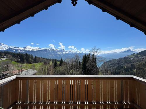 Kilátás, Des Alpes Sky Apartment in Beatenberg