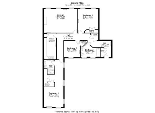 Spacious 3 bed Apt with parking near Harborne High Street, Birmingham (fotografie 8)