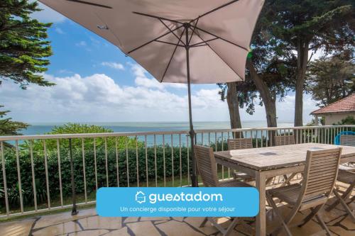 La Vue Mer - 50m de la plage - Parking - Location saisonnière - Pornic