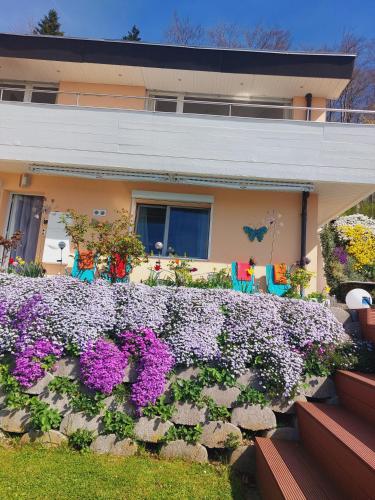 tuin, Beau studio avec terrasse et vue POUR NON FUMEURS in Belmont-sur-Lausanne