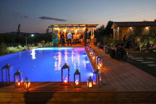 Kilátás, Guest House Si n'shpi tande - Mrizi i Zanave in Shengjin