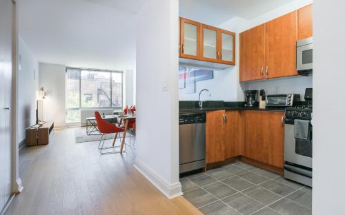 Beautiful 1 Bed Fully Furnished Apartment, New York (fotografie 2)