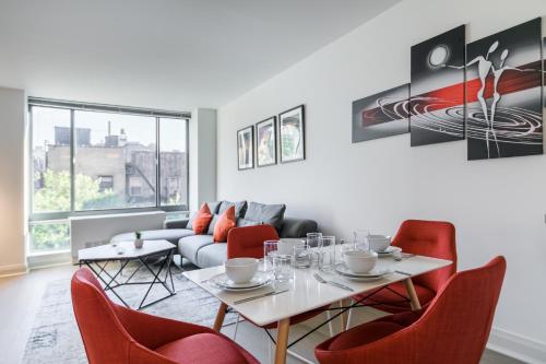Beautiful 1 Bed Fully Furnished Apartment, New York (fotografie 9)