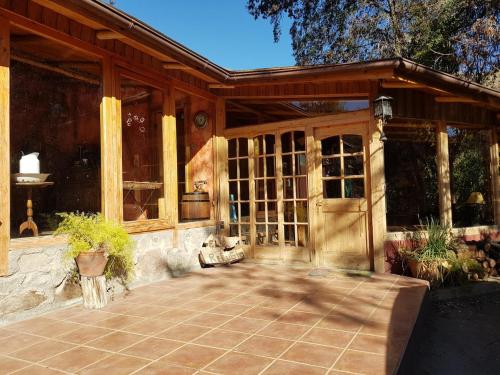 Balkons/terase, Gran Casa y Parcela de Campo y Montaña a 90 minutos de Santiago (Gran Casa y Parcela de Campo y Montana a 90 minutos de Santiago) in San Estebana