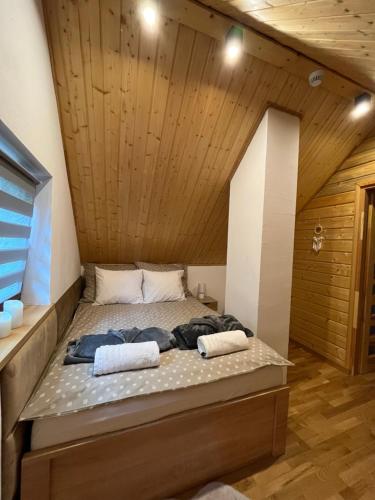 Domek w lesie Sauna i Gorąca balia Wellness&Spa
