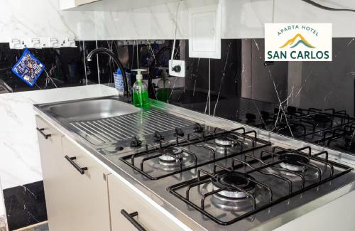 San Carlos Apartaestudio céntrico con cocina en Choachí (San Carlos Apartaestudio centrico con cocina en Choachi) in เชาชี