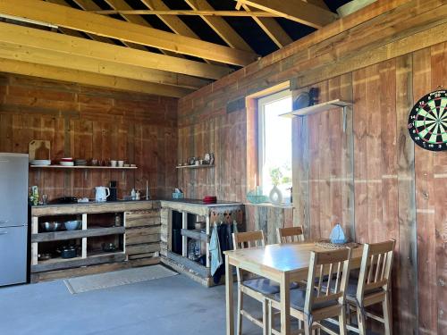 virtuve, Glamping Rusne in Rusne