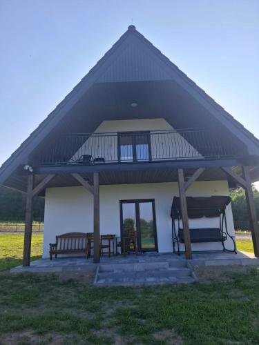 Ewychatki nowoczesny domek z widokiem na Śnieżnik