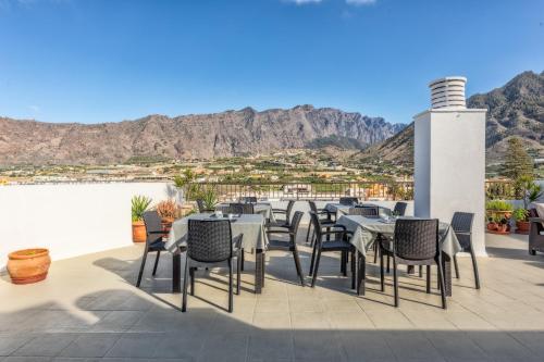 陽台/露台, 維萊阿里達內酒店 (Hotel Valle Aridane) in 洛斯利亞諾斯