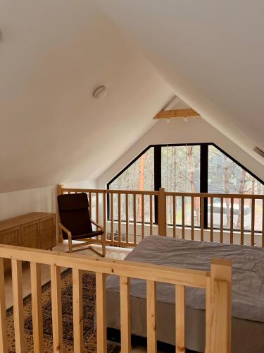 DOMEK LABA CHAŃCZA nad zalewem, domek w lesie z opcją balii NA WYŁĄCZNOŚĆ, ANTRESOLA (DOMEK LABA CHANCZA nad zalewem, w lesie z opcja balii, jacuzzi NA WYLACZNOSC, wieczory panienskie,AN) in Korytnica