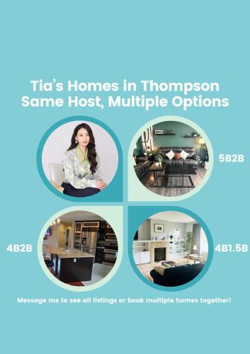 Contractor-friendly,4Beds, Free Parking&Laundry in Thompson (MB)