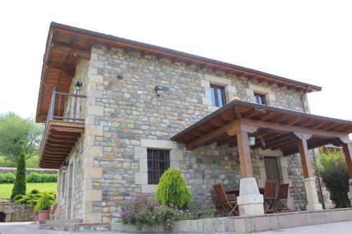 Balkons/terase, La Cabana del Abuelo de Selaya in Valvanuz