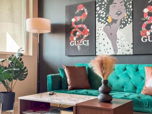 Stylish Mid-Wilshire Apt, Free Parking, Gucci Art, 10mins to Cedars, Los Angeles (fotografie 5)