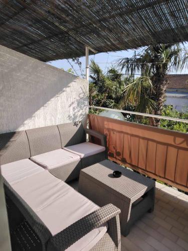 Balcony/terrace, Ruza Apartments in Crikvenica